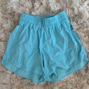 lululemon track that high rise shorts 5”